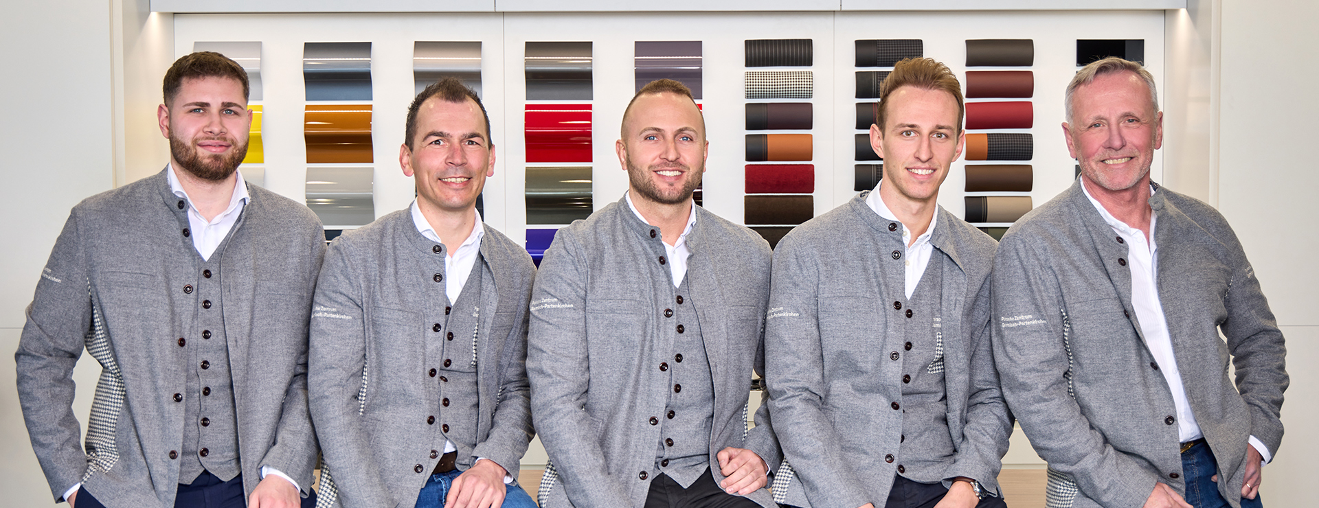 Verkaufsteam des Porsche Zentrum Garmisch-Partenkirchen